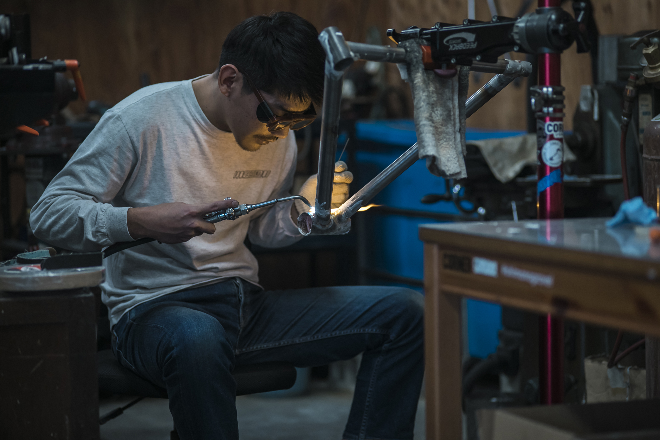 fabrication d'un vélo Gravel personnalisé