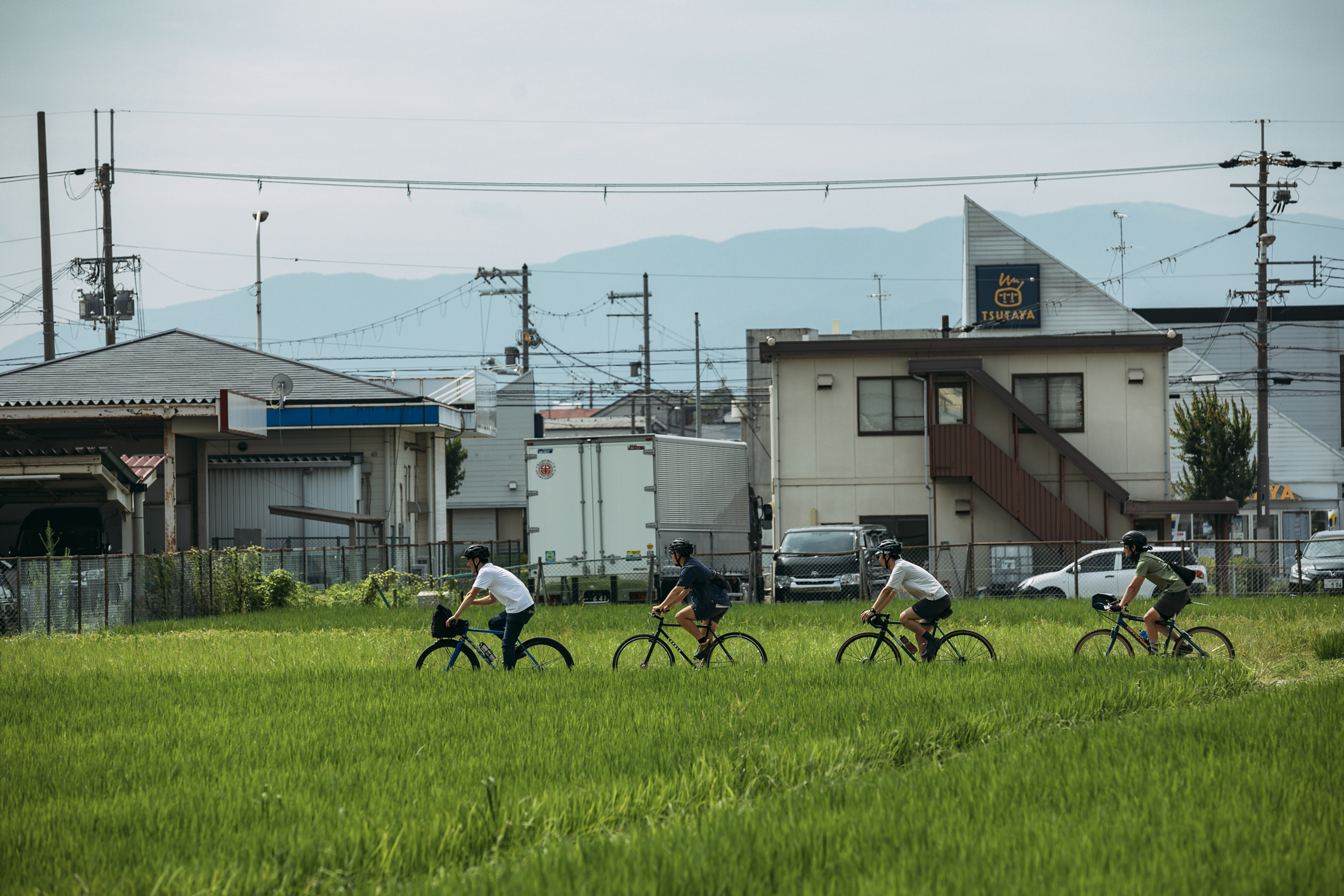 Gravelen in Sakai City Japan met Shimano GRX Limited